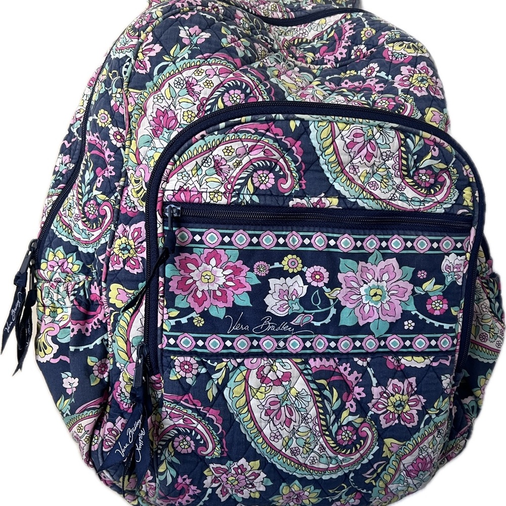 Vera Bradley Multicolor Paisley Backpack